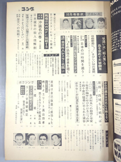 月刊ゴングVol.1 No.6
