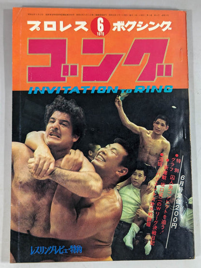 月刊ゴングVol.3 No.6