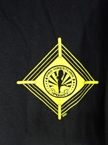 2point5女子プロレス ロゴ Tシャツ①(ブラック)