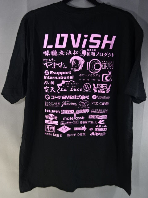 2point5女子プロレス ロゴ Tシャツ①(ブラック)