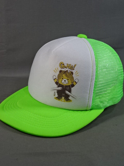 McBear Mesh Cap (1) (White× Light Green)