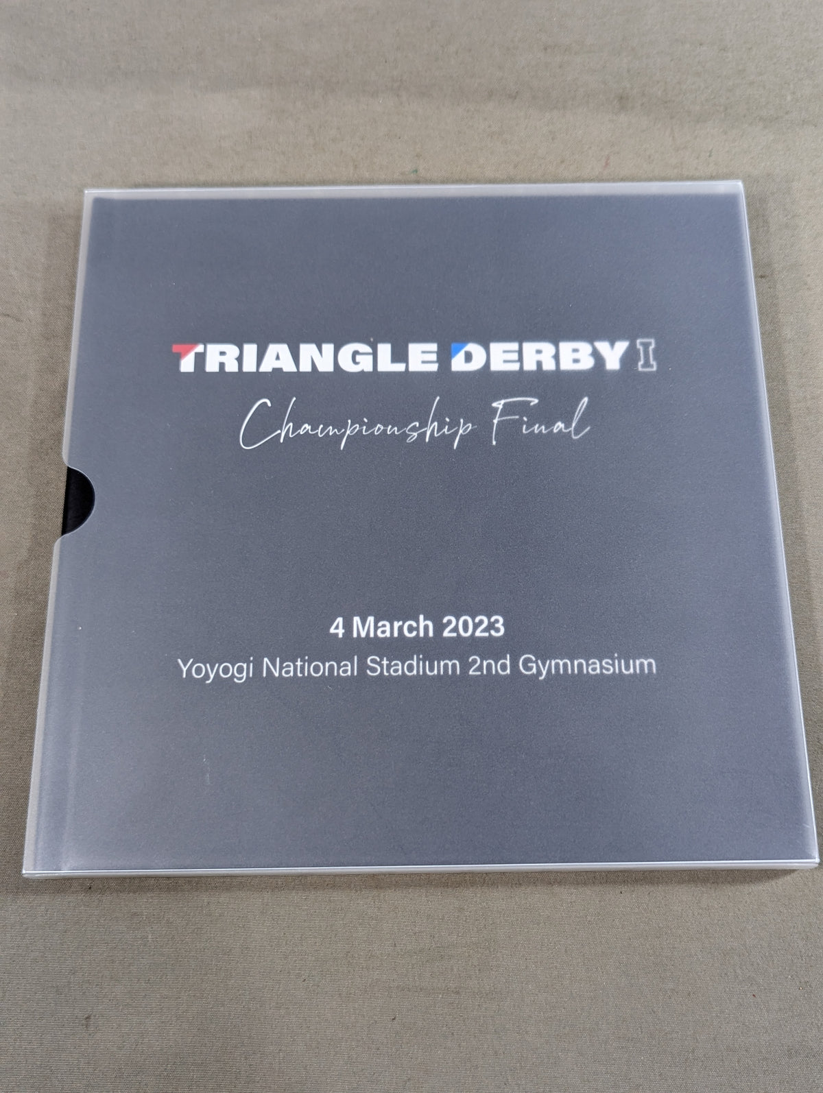 TRIANGLE DERBYⅠ Championship FINAL ミニアルバム