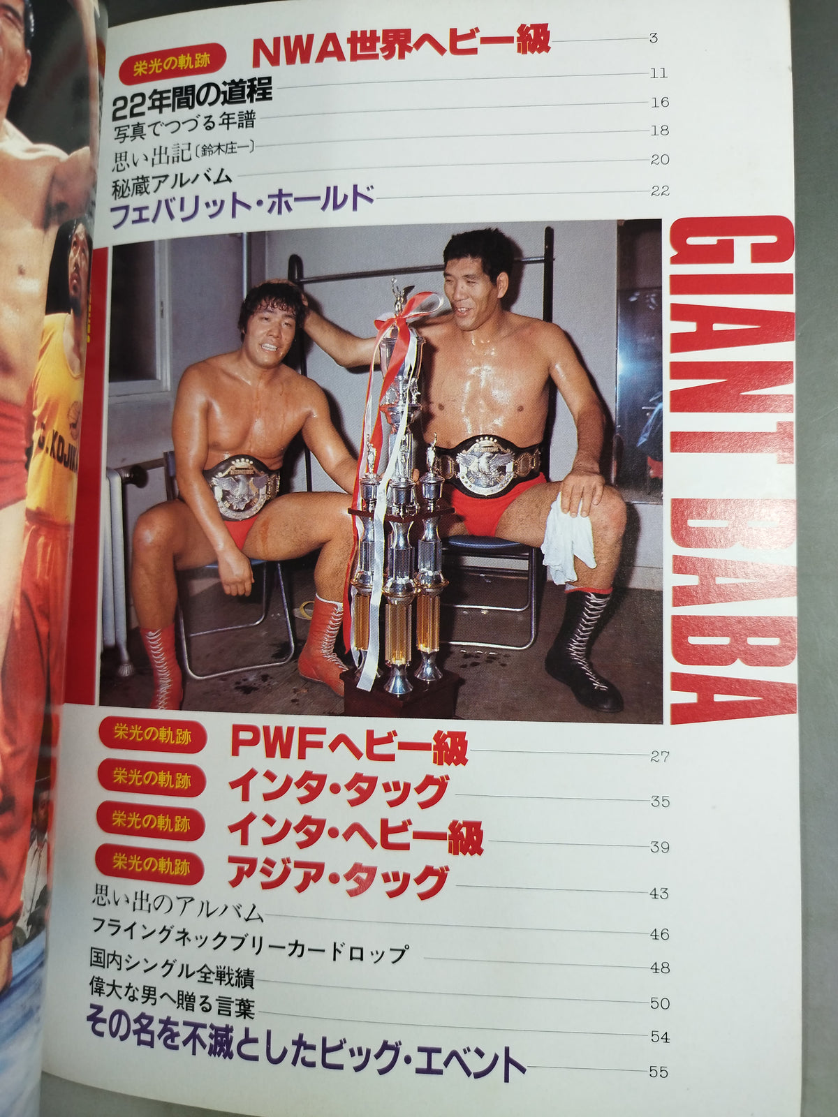 Pro Wrestling  Album 26 Giant Baba revised edition