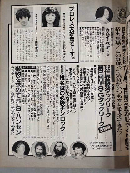 月刊ビッグレスラー 1982年2月号