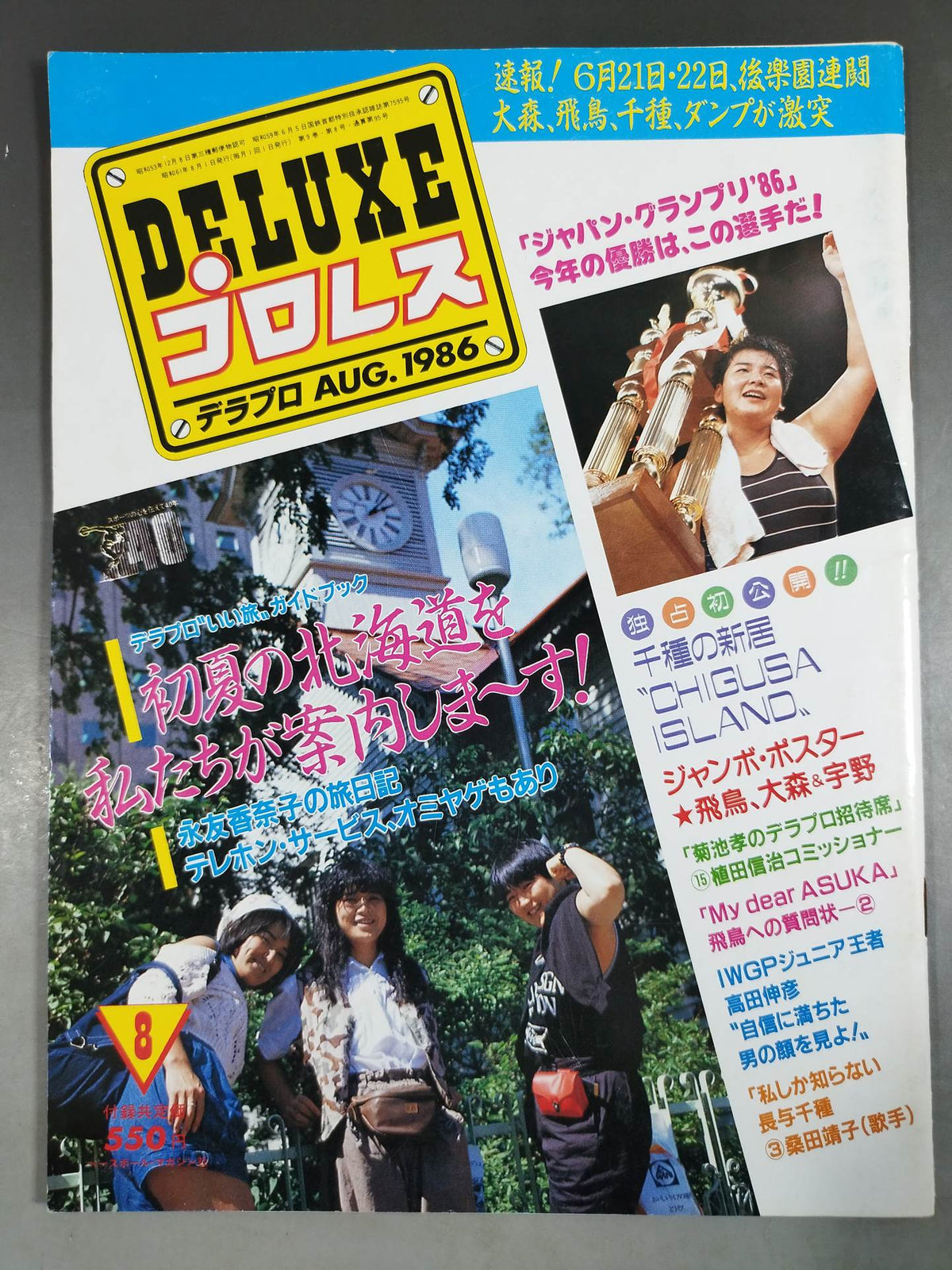 Deluxe Pro Wrestling August 1986