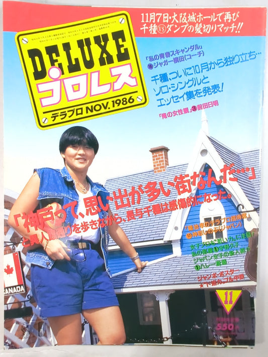 デラックスプロレス 1986年11月号