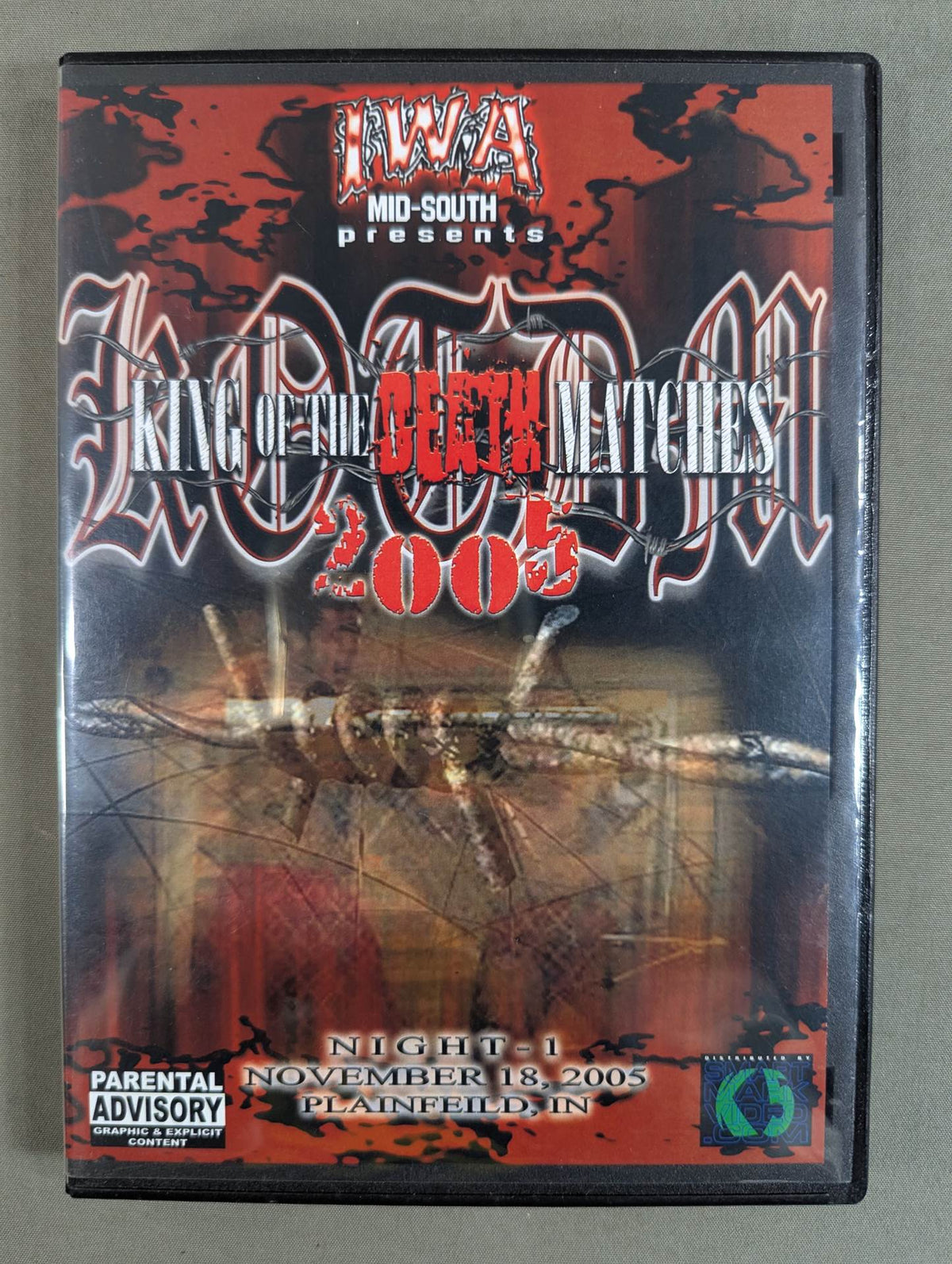 IWA MID SOUTH KING OF THE DEATH MATCHES 2005  NIGHT.1
