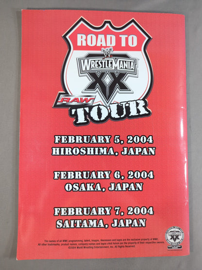 RAW ROAD TO WRESTLEMANIA XX TOUR