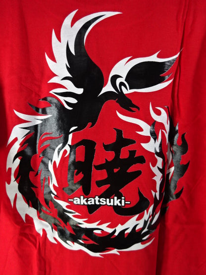 暁 〜AKATSUKI〜 ロゴTシャツ①(レッド)
