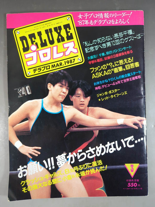 デラックスプロレス 1987年3月号