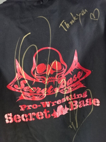 【4選手直筆サイン入り】SECRET BASE オープンカラーシャツ