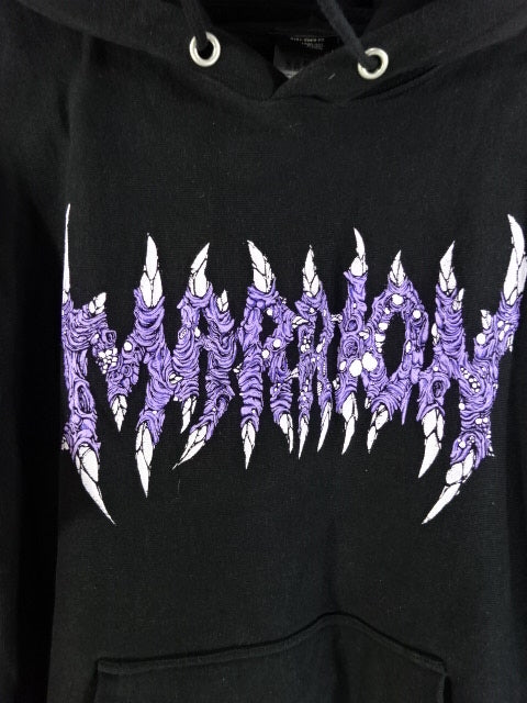 MARRION プルオーバーパーカー①(ブラック)
