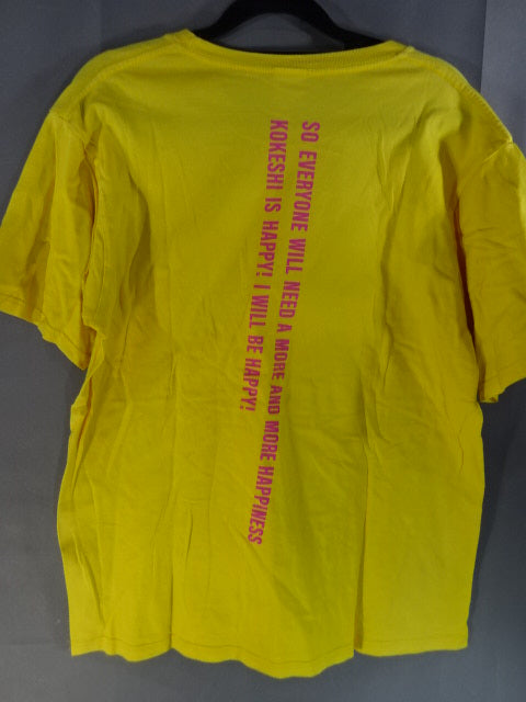 【hand signed autograph】 Tomoaki Honma  " TH" T-shirt