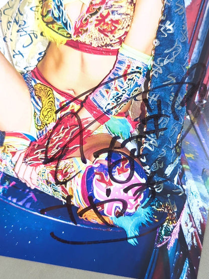 UNAGI SAYAKA  hand signed autograph  Starda Pro-Photo  (O-9)