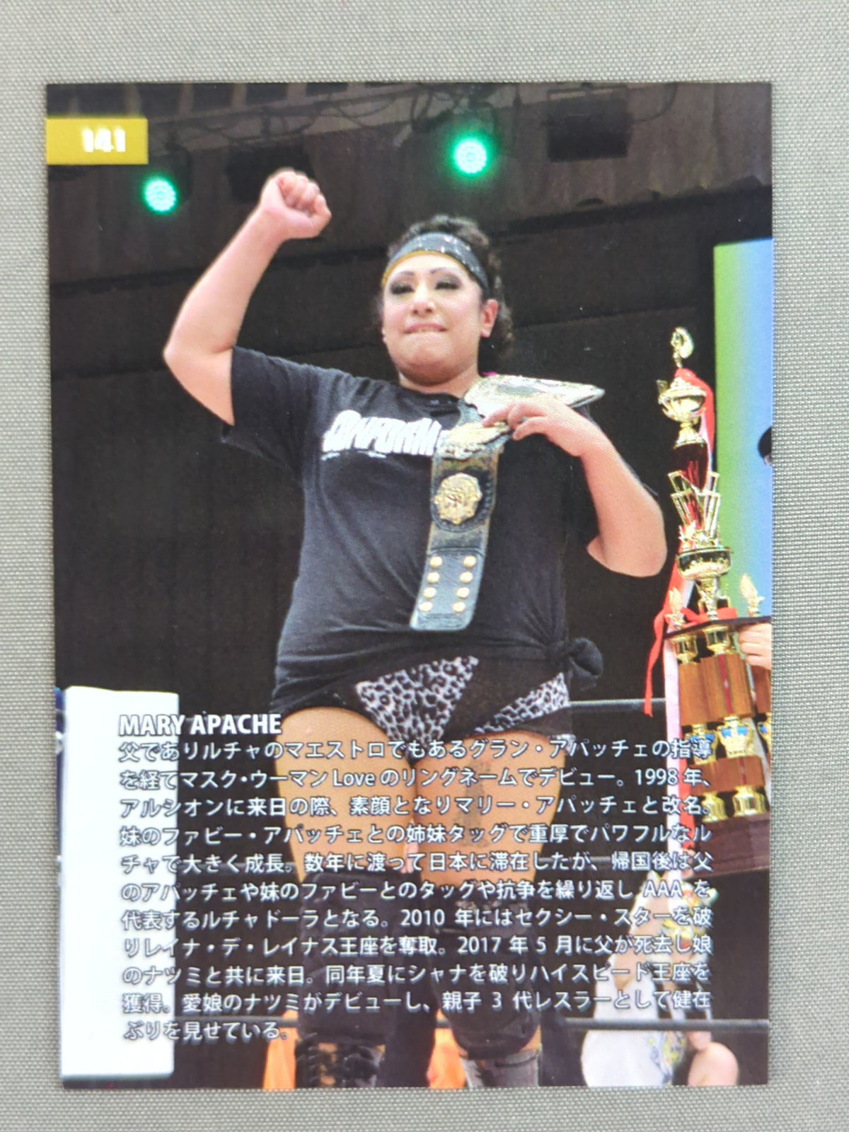 2019 STARDOM COLLECTION CARD マリー・アパッチェ(141)
