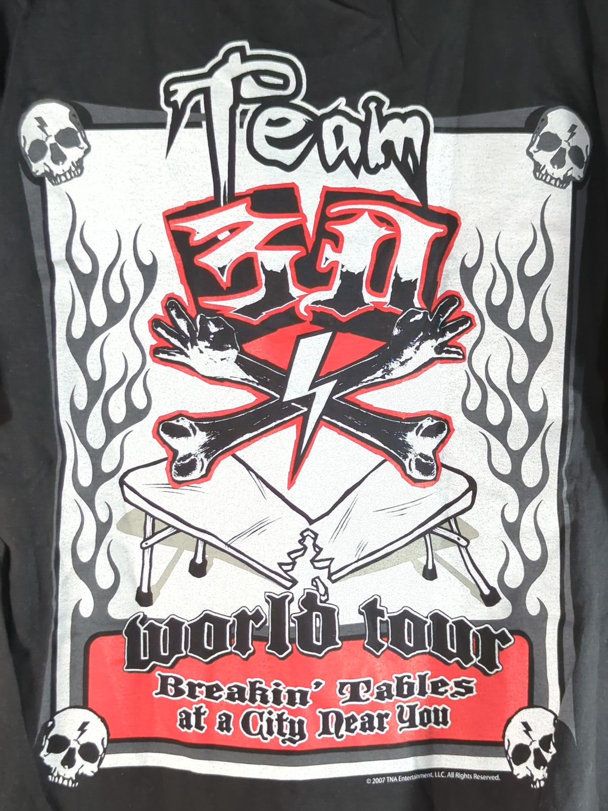 Team 3D "world tour" T-shirt (black)