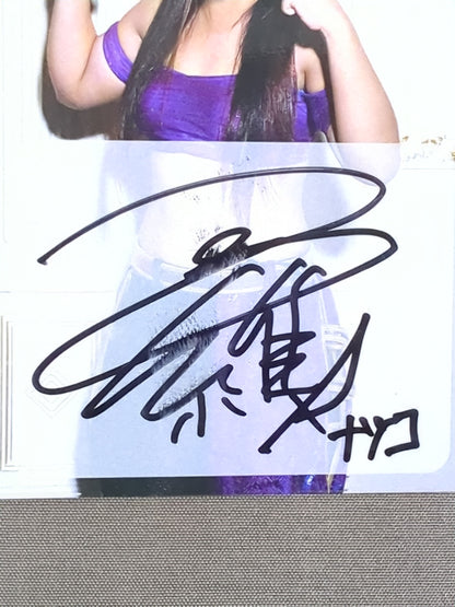 2017 STARDOM COLLECTION CARD 刀羅ナツコ 公式サインカード(41)