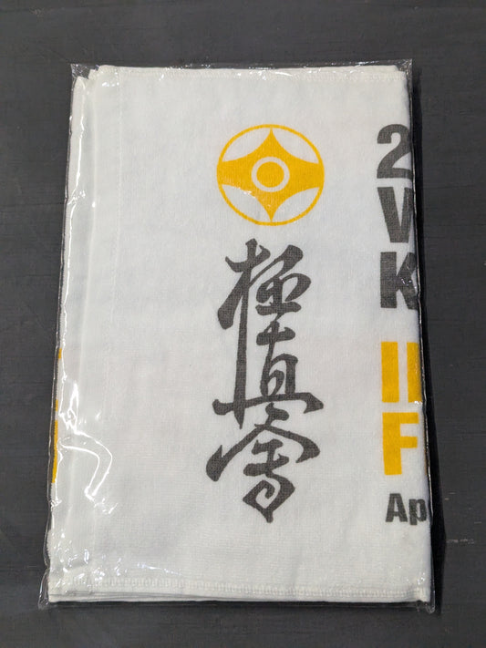 New Kyokushinkai  "2013 The 5th World Weight System KARATE Road Fighters Tournament" Face Towel