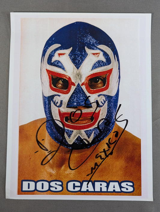 Dos Caras  hand signed autograph Pro-Photo (B-5)