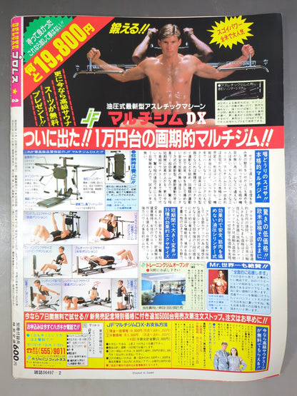 デラックスプロレス 1987年2月号