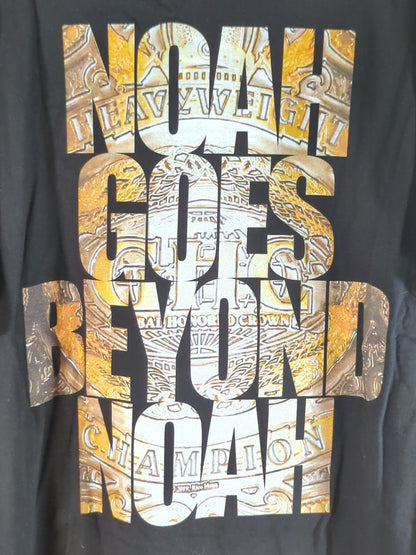 【Katsuhiko Nakajima  hand signed autograph 】NOAH×PHOTO THE LIVE! "NOAH goes beyond NOAH" T-shirt (black)