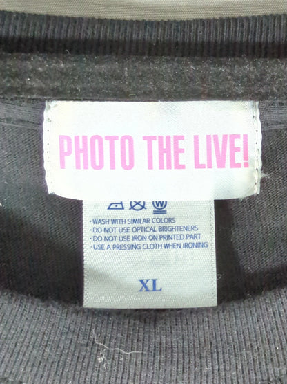 【Katsuhiko Nakajima  hand signed autograph 】NOAH×PHOTO THE LIVE! "NOAH goes beyond NOAH" T-shirt (black)