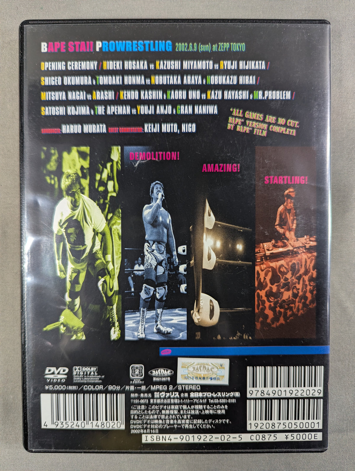 BAPESTA!! PRO Wrestling  2002.6.9