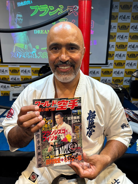 【Francisco Filho hand signed autograph】World KARATE 20