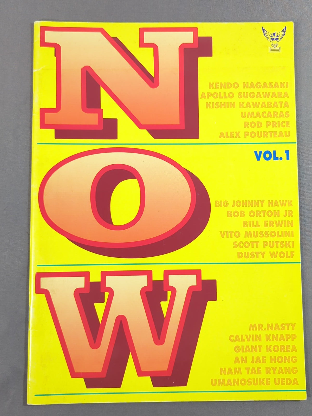 【ケンドー・ナガサキ 直筆サイン入り】NOW Vol.1