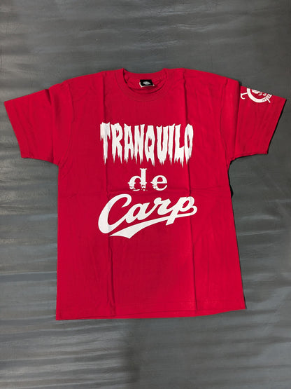 広島東洋カープ×内藤哲也「TRANQUILO de Carp」Tシャツ(レッド)