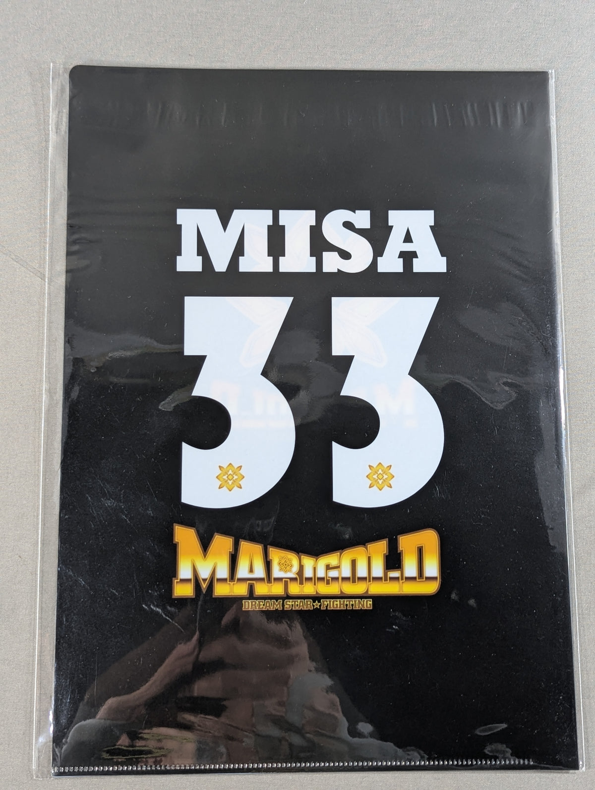 松井珠紗 #33 マリーゴールド クリアファイル