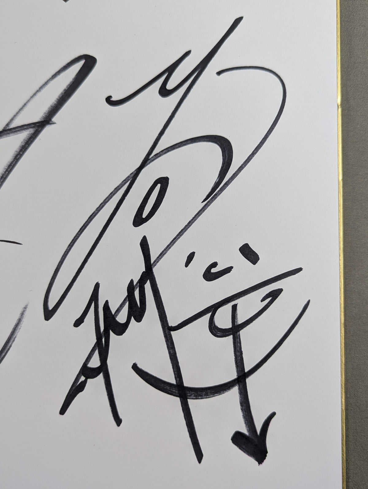 HAYATA & YO-HEY (Shikishi ( Autograph board ) ) for NOAH ) )