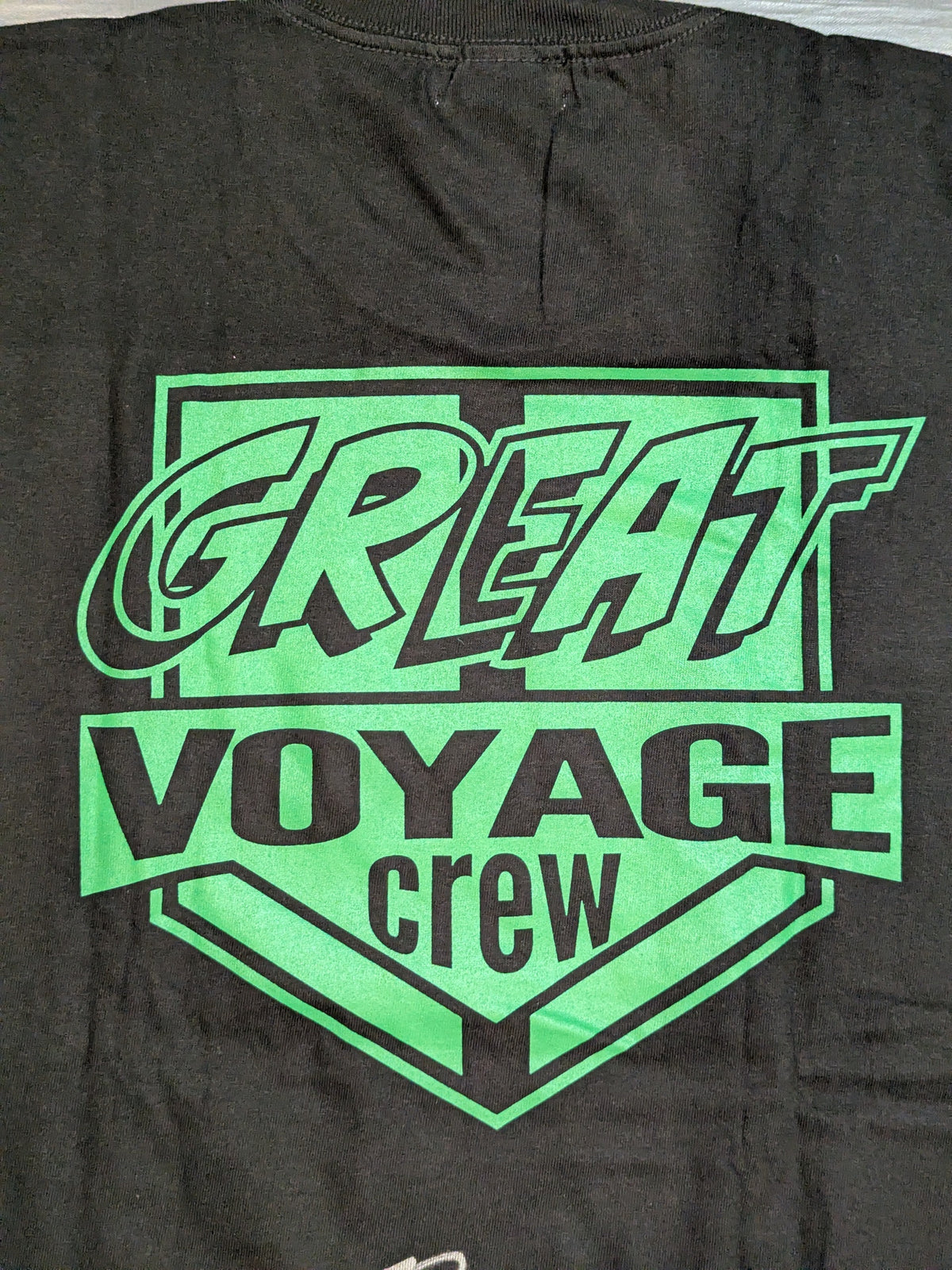 【清宮海斗 直筆サイン入り】NOAH×PHOTO THE LIVE! ｢GREAT VOYAGE crew」Tシャツ(ブラック)