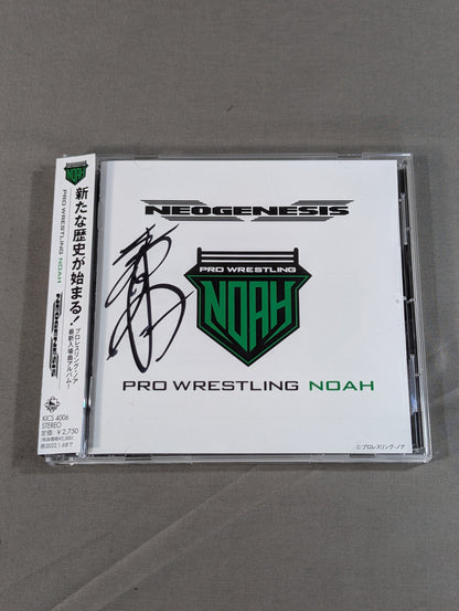 【Kaito Kiyomiya  hand signed autograph 】PRO - Wrestling NOAH NEOGENESIS