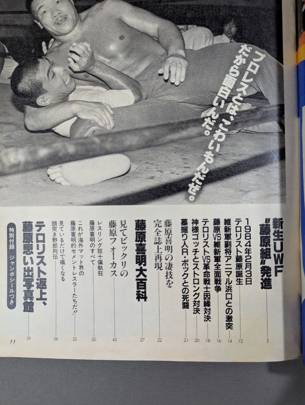 プロレスアルバム48 藤原喜明