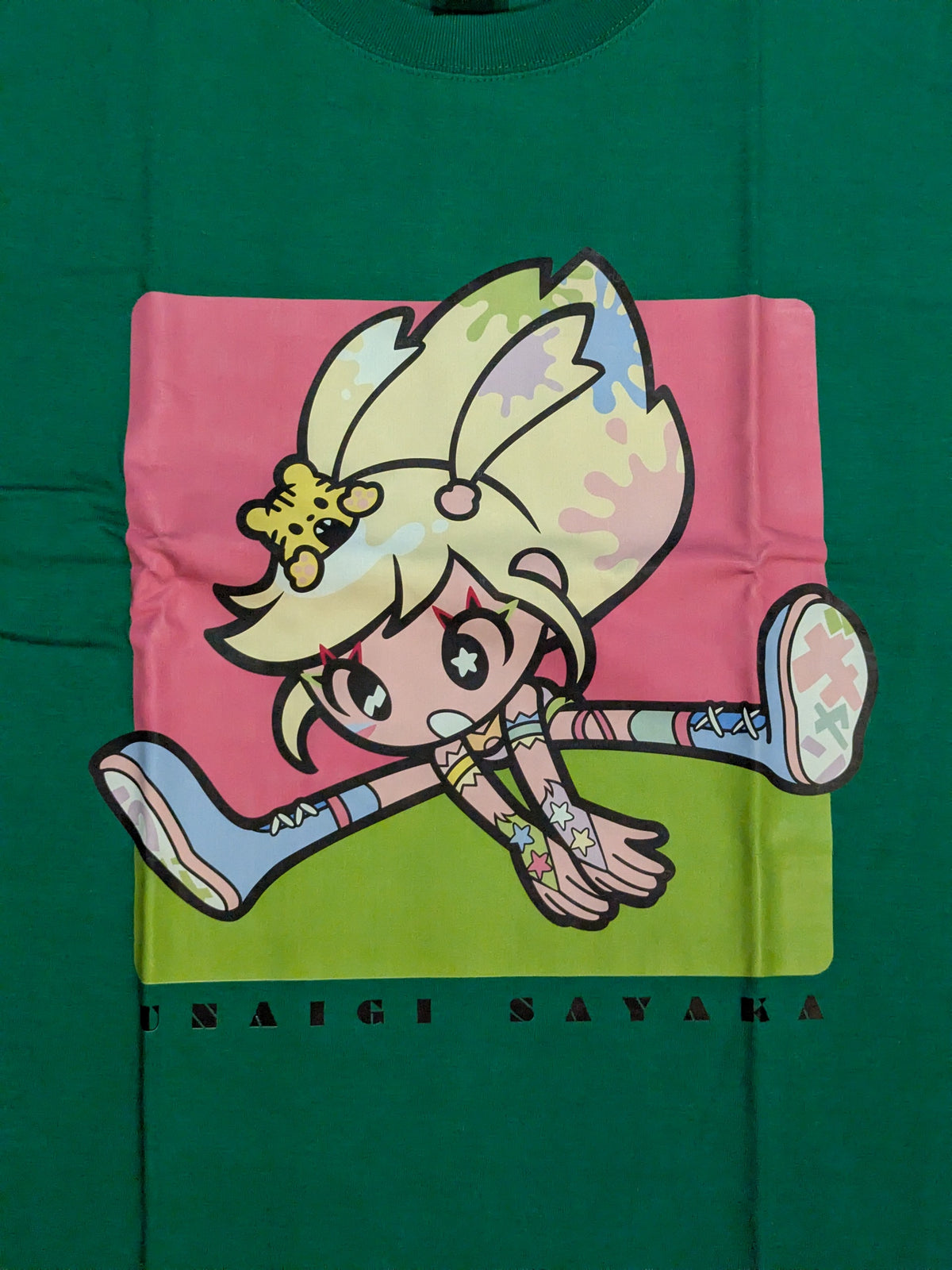 UNAGI SAYAKA "Kore Shura" T-shirt (Green)