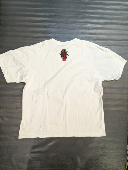 Minoru Suzuki 'RED LINE' T-shirt (White)