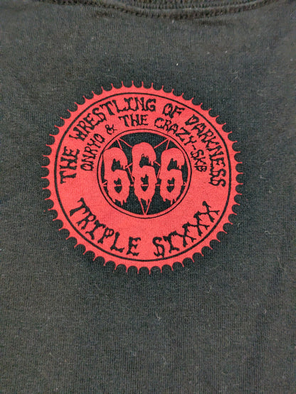 暗黒プロレス組織666「十二執念 組織旗揚記念大会」Tシャツ