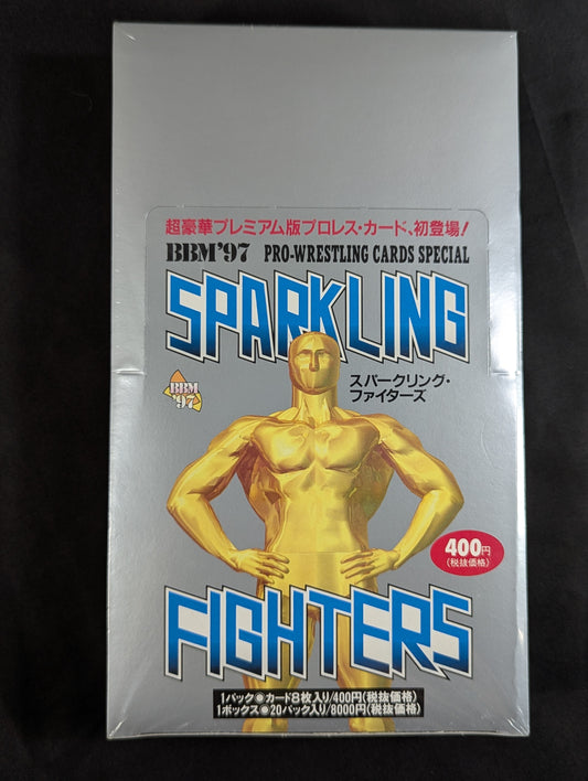 BBM 1997 Sparkling Fighters Unopened BOX