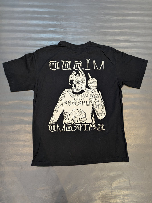 【hand signed autograph】 Miedo Extremo Illustration T-Shirt (Black)