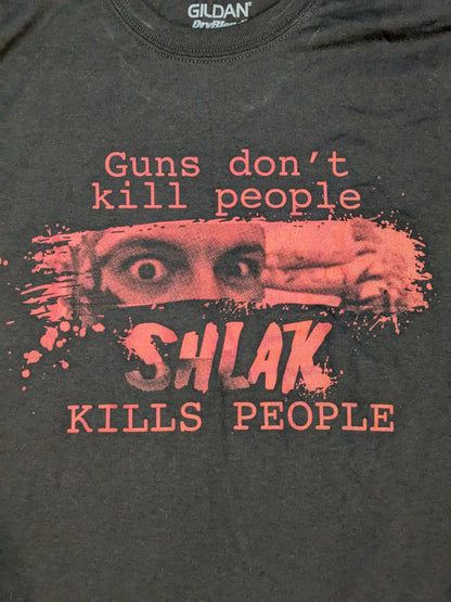 シュラック「KILLS PEOPLE」Tシャツ(ブラック)