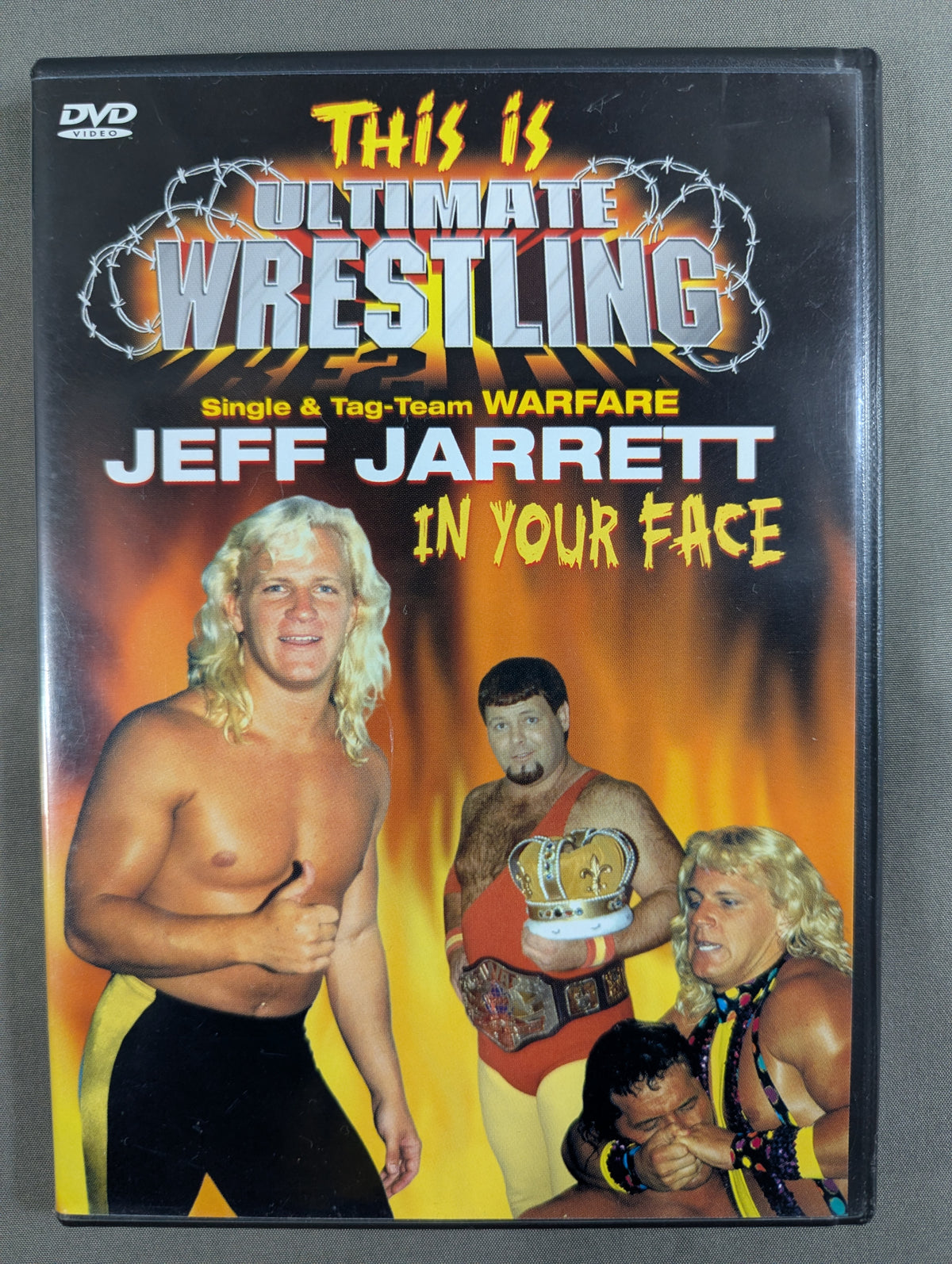 ★This is ULTIMATE WRESTLING★ JEEF JARRET IN YOUR FACE