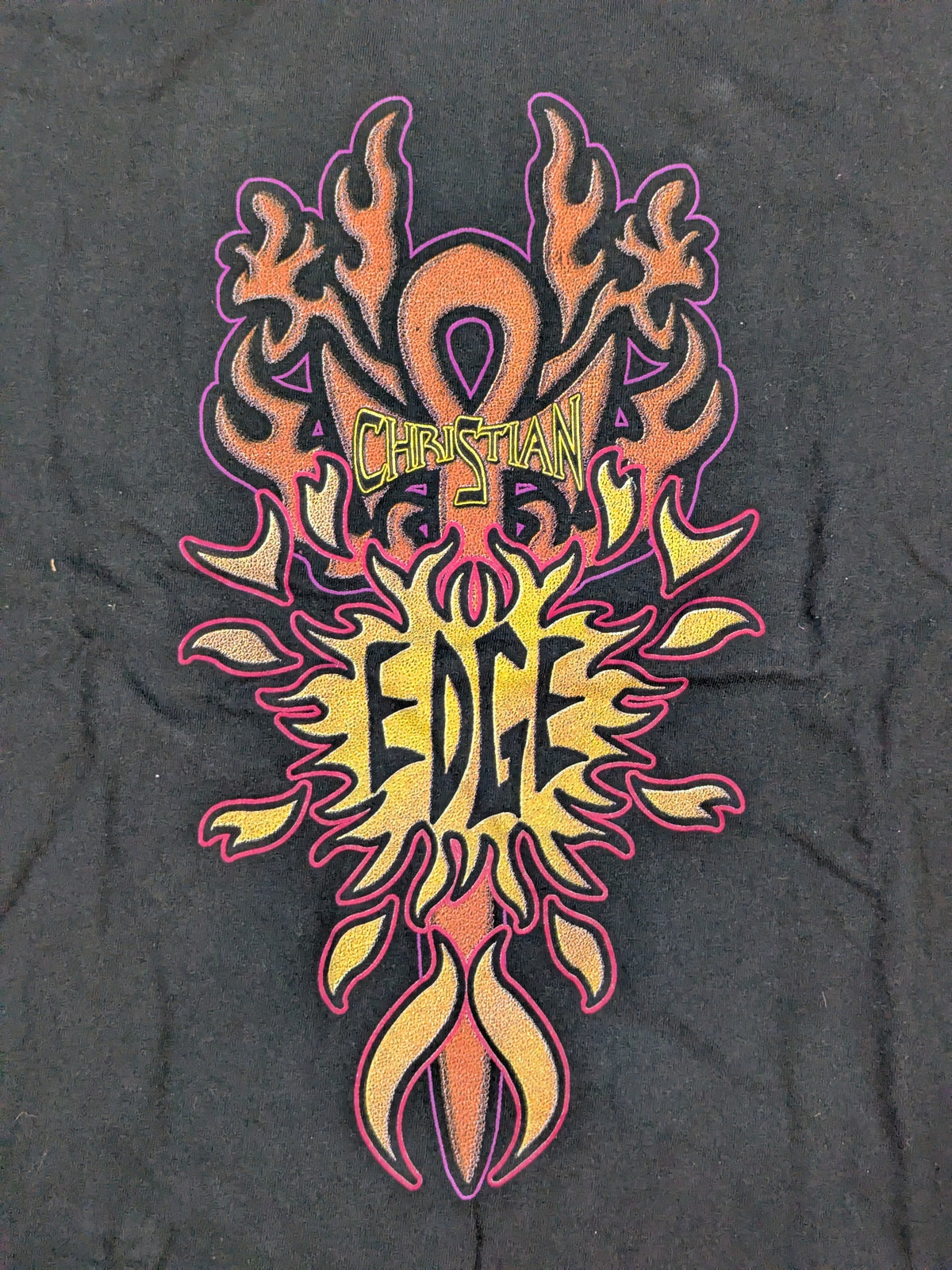 EDGE & Christian T-shirt (WWF (1990s) / Black)