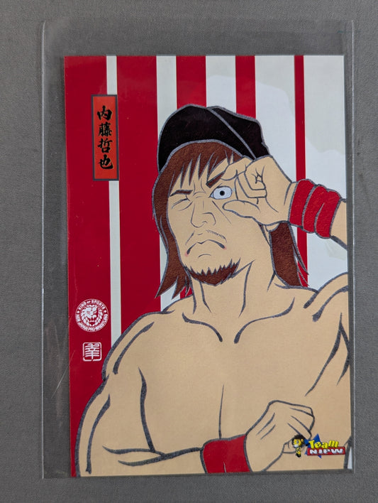 Tetsuya Naito Ukiyo-e style postcard (not sold in stores )