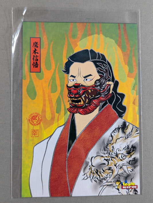 Shingo Takagi  Ukiyo-e Style Postcard ( not sold in stores )
