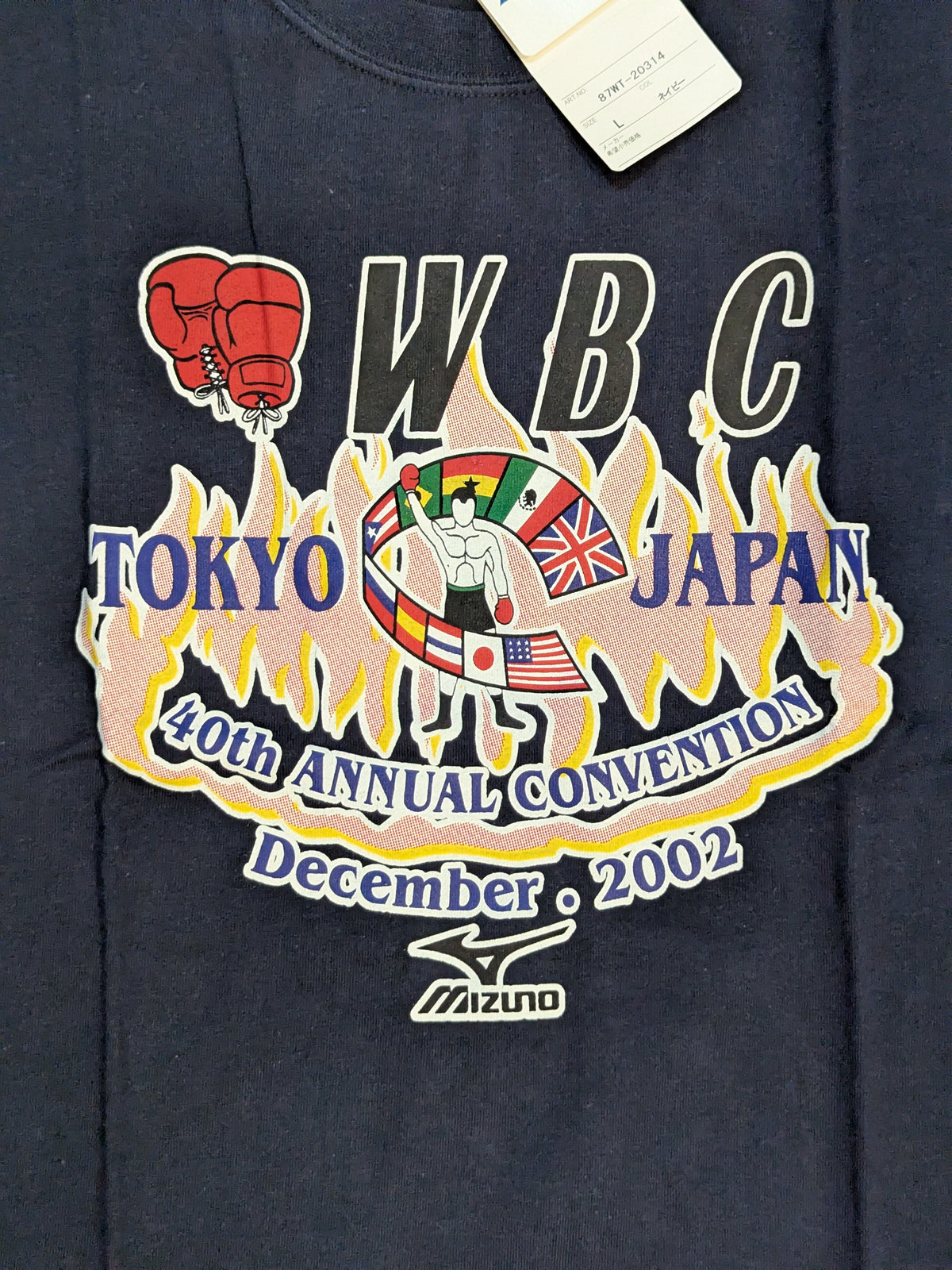 WBC "40th ANNUAL CONVENTION" T-shirt (4) (Navy)