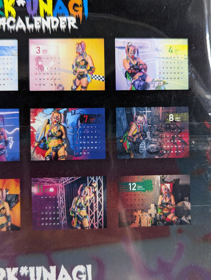 Dark Eel 2024 Desktop Calendar