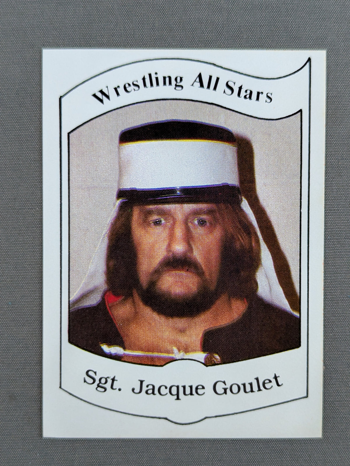 ★1983 Wrestling ALL STARS Series A★ Sgt. Jack Gray
