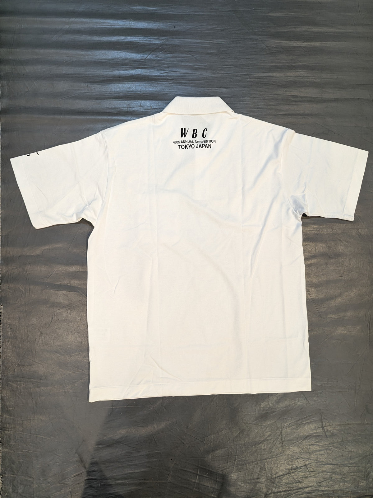 WBC "40th ANNUAL CONVENTION" Polo Shirt (1) (White)