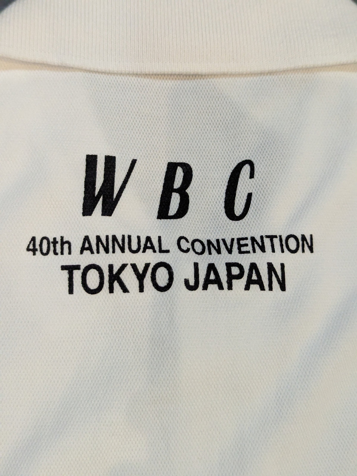 WBC "40th ANNUAL CONVENTION" Polo Shirt (1) (White)